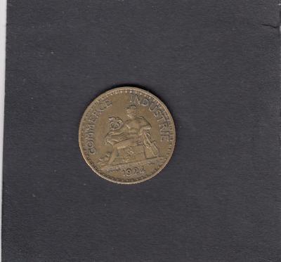 Beschrijving: 1 Franc MERCURY open